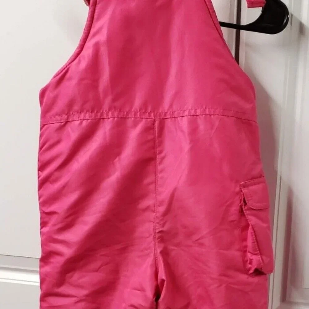 London Fog Girls Snow Overalls Bibs  Size: 3T  Pink